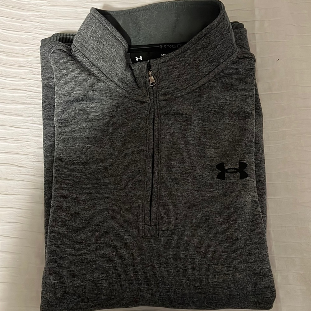 Under Amour long sleeve grey Gold sweatshirt